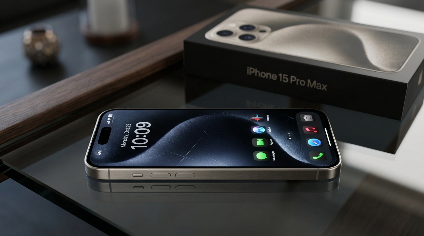 iPhone 15 Pro Max 256GB Titânio Natural